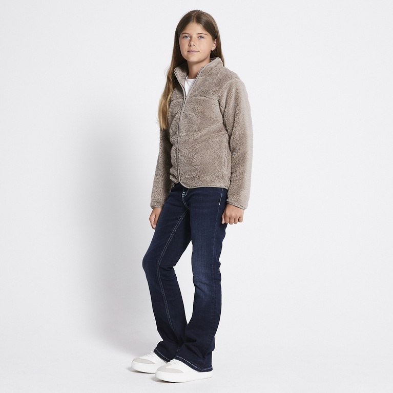 Teddy jacket "Cosy star" Autom Beige